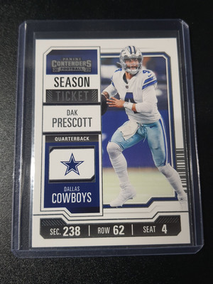 Dak Prescott - Contenders Football 2023 - Dallas Cowboys - Season Ticket
