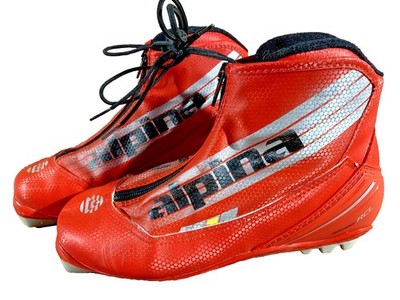 Alpina RCL Racing Nordic Cross Country Ski Boots Size EU38 US6 for NNN