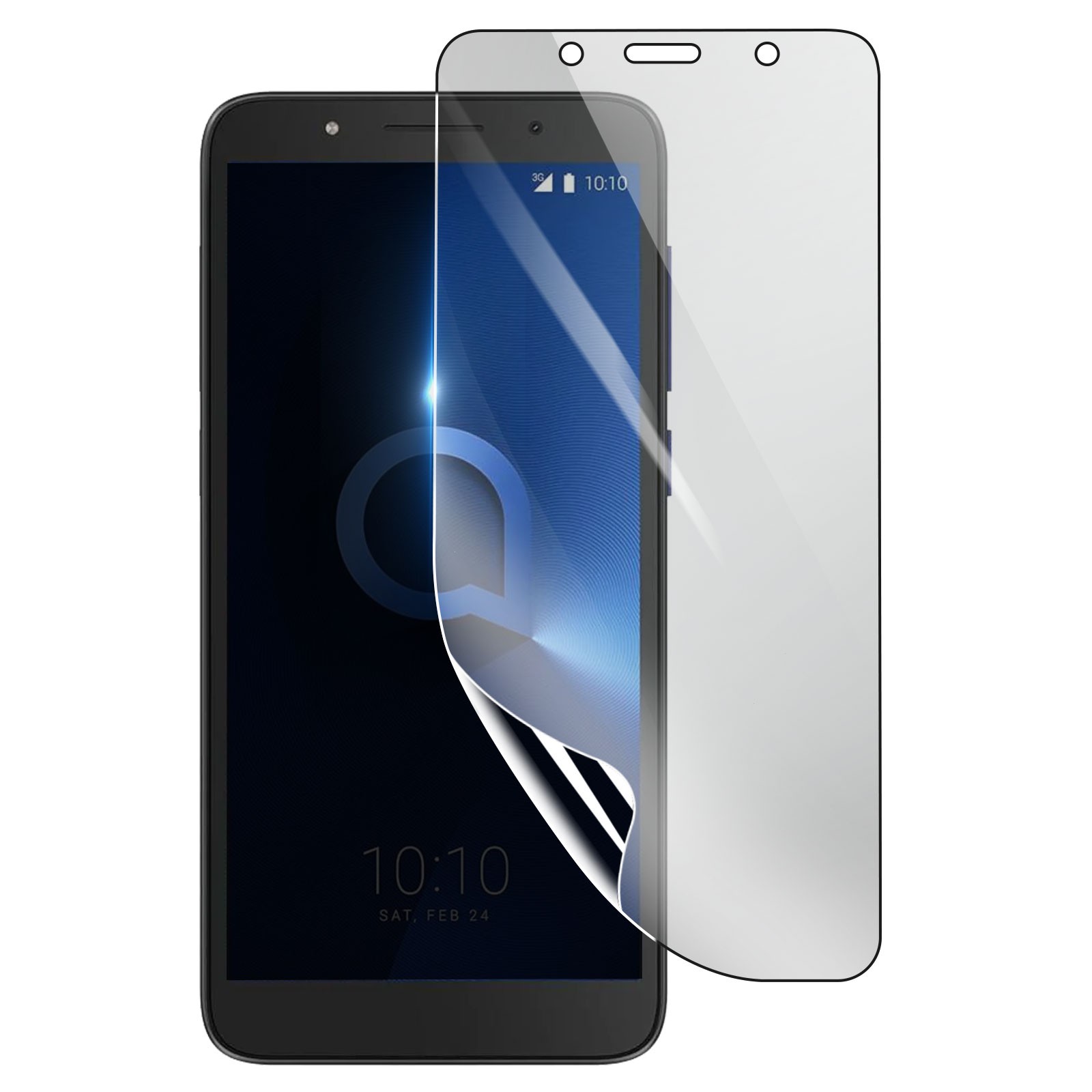 3mk Protection Écran Alcatel 1 en Hydrogel Antichoc Transparent Film Souple