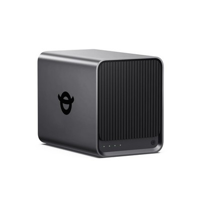 Yxk Zero1 4-Bay Desktop NAS, Quad-Core CPU, User-Friendly Home NAS