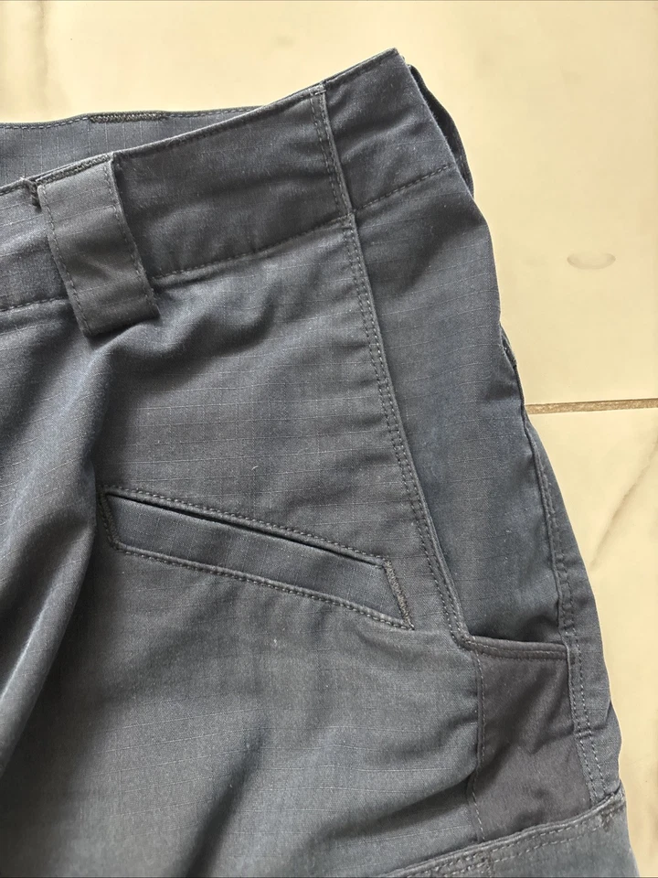 Pantalones Cortos Tácticos 5.11 Para Hombres 34 Azul Marino Ripstop Carga Utilidad Exterior Ropa de Trabajo Foto 3 de 4