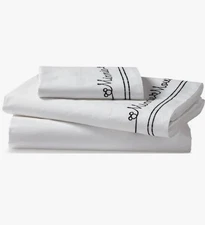 Retired Ethan Allen Minnie Mouse Twin Sheets NIP Embroidered Disney Sept. 2016