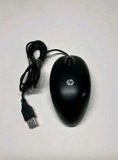 HP 537749-001 USB two-button scroll wheel optical mouse Jack Black 