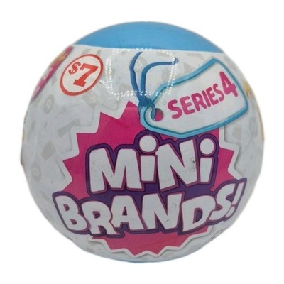 ZURU Mini Brands 5 Surprise Series 4 - One Sealed Ball New E12