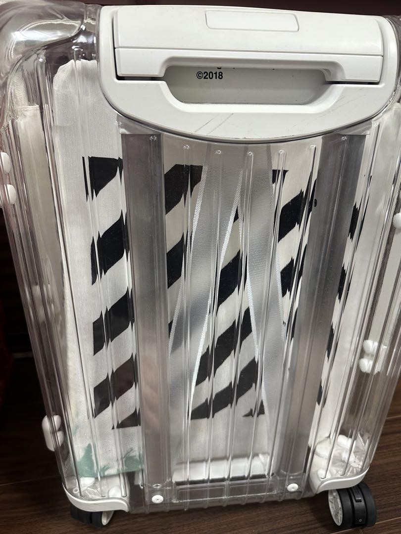 Rimowa Off white Cabin 36L wheels Carry Case Suitcase (S size) w/Warranty card thumbnail 6