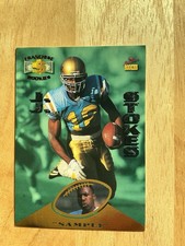 1995 Signature Rookies      J.J. Stokes       FRANCHISE ROOKIES.     ( SAMPLE )