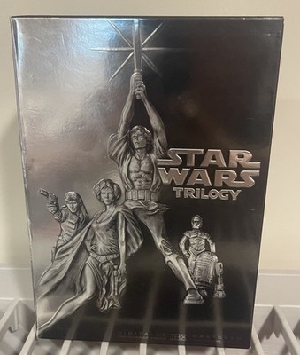 STAR WARS Original Trilogy THX Digitally Mastered 4 DISC FULL SCREEN BOX SET DVD