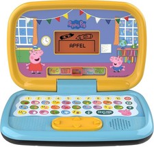 VTech Peppas Learning Laptop - Learning Computer with ABC Keyboard and Words, Numbers, Logi