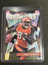 🔥Chad Johnson 2024 Topps Finest Football #DYN-29 Dynamos Bengals
