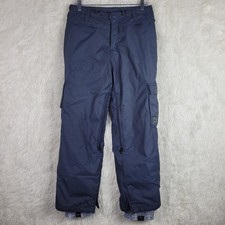 Roxy Womens S Blue Gray Endurance Line Snow Pants Snowboard Ski Y2K