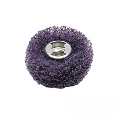 EZ Lock 15/16 In. Rotary Tool 320-Grit Finishing Abrasive Buffs (2-Pack) Free Sh