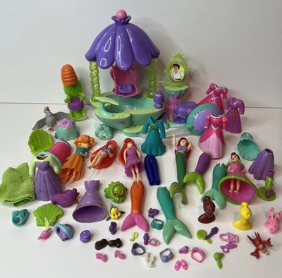 Disney Darlings Ariel Splash Playset Dolls & Assorted Accessories NOT Complete