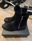 Vintage suede Amiri Archive  black Boots Made In Italy size 43