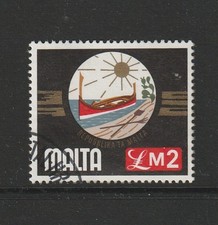 Malta 1973 Def National emblem �2 FU SG 500b