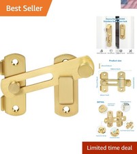 Stylish 4-Inch Flip Latch Gate Lock for Barn Doors - Security Solution