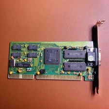 Trident TVGA9000B ISA Vtg Graphics Video Card 1992 16 Bit 735434.1