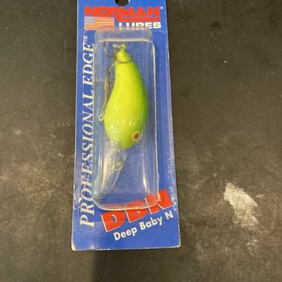 Norman Deep Baby N 6-8ft  1/4oz Green Chart