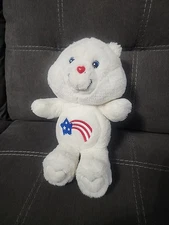 Care Bears, 20th Anniversary/Carlton Card Series, America Cares, GC, 13", 2002