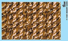 Gofer-Racing Desert Camo - Plastic Model Decal Set - 1/24-1/25 Scale - #11061