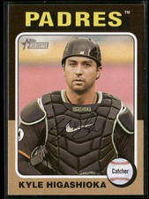 2024 Topps Heritage - Kyle Higashioka #10 - Padres (SP)
