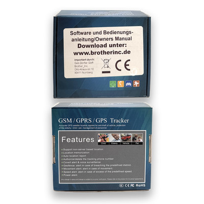 GSM / GPRS / GPS Tracker 2G Netz Locator Fahrzeug Auto Motorrad Ortungsgerät