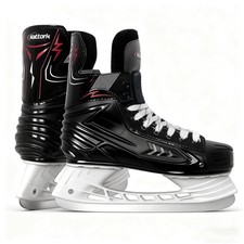 Ice Hockey Skates for Men, Women, Youth Stainless Steel Blades Lightweight & ...
