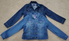 The Children's Place Girls' Basic Blue Denim Jacket Lot of 2 Size Large 10/12 