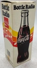 Coca-Cola Bottle Shaped AM Radio With Original Box Batteries Included Vintage