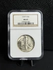 1939 S WALKING LIBERTY HALF DOLLAR NGC MS 65 RARE SOAPBOX LUSTROUS WHITE SILVER