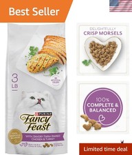 Purina 3 lb Gourmet Dry Cat Food - Savory Chicken  Turkey for All Life Stages