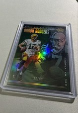 2018 Panini Illusions - Aaron Rodgers, Don Majkowski #77 Trophy Collection Green