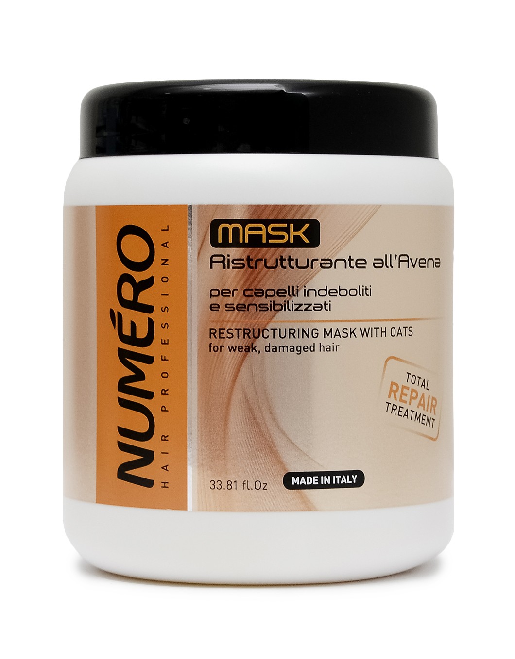 Mask Ristrutturante All'Avena 1000 Ml - Numero