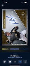 Topps Bunt Digital Paul Skenes 1/1 RC Gold Diamond Icons Legendary Signature