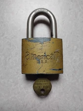Vintage American padlock