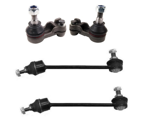 2 X Land Rover Freelander MK1 SpurstangenköPfe+Stabilisator Vorne Tiefer Links-image