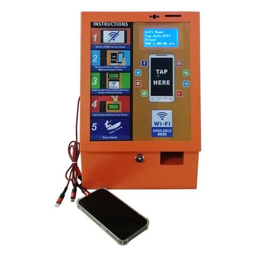 4G Coin-Operated Wi-Fi Vending Machine Phone Charging Hotspot Vending Machine - 第 1/8 張圖片