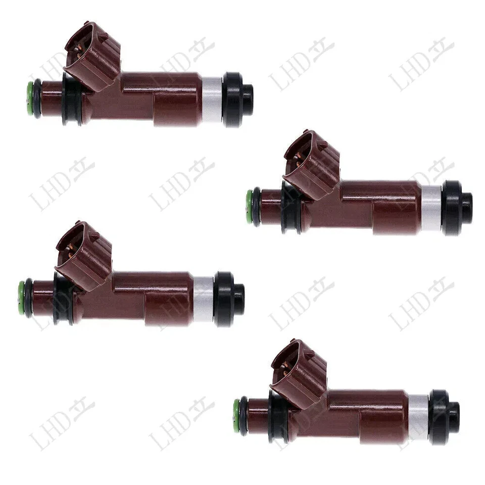 4 inyectores de combustible para Subaru Legacy Outback 2010-2012 2,5 L FJ1198 16611-AA77A/ Foto 2 de 4