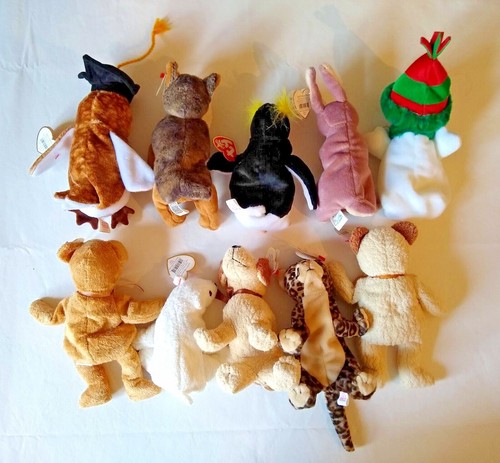 TY Beanie Babies Lot of 10 “2000” Excellent Condition; Fun Variety w Hang Tags B - Picture 6 of 7