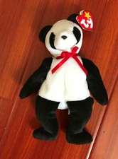 Ty Beanie Baby - FORTUNE the Panda Bear new with mint tags