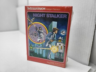 NEW FACTORY SEALED NIGHT STALKER GAME  FOR INTELLIVISION CONSOLE W/CREASE ###