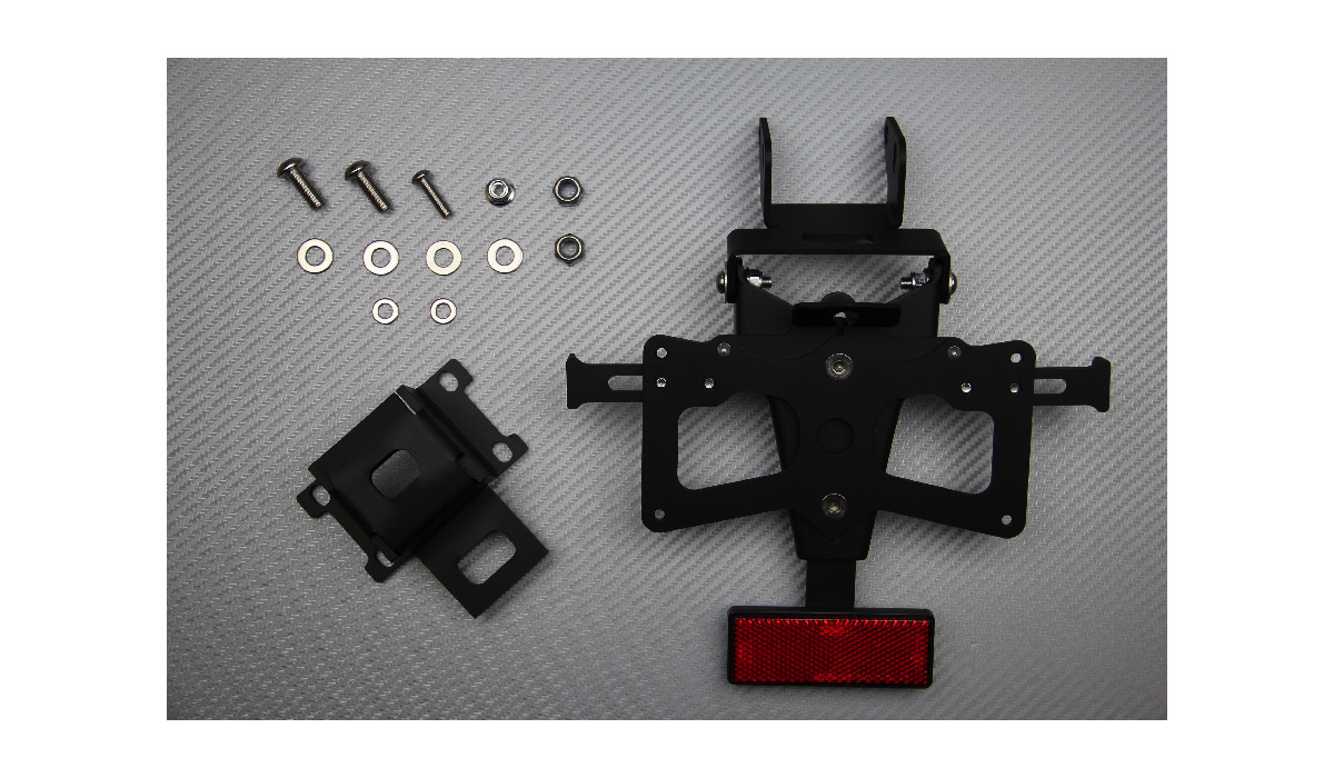 Support de plaque d'immatriculation CNC réglable YAMAHA MT-07 14-17
