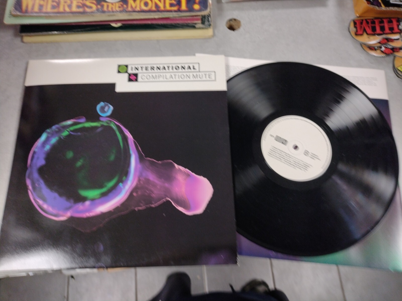 International Compilation Mute 1991 UK Vinyl LP EX/NM Depeche Mode Nitzer Ebb
