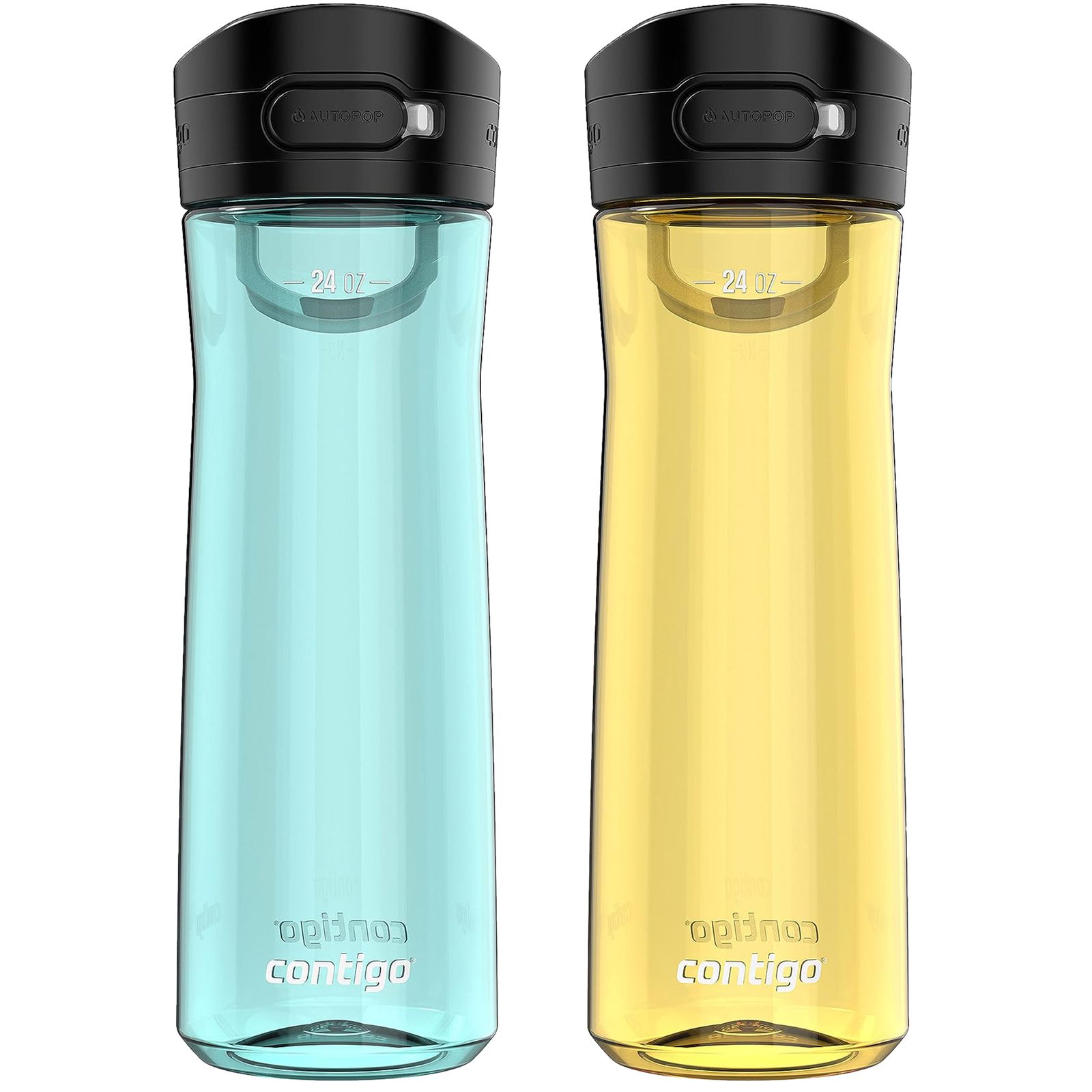 Contigo 24 oz. Jackson 2.0 Tritan Water Bottle 2-Pack - Jade Vine/Pineapple