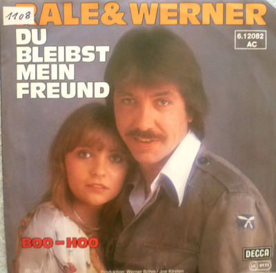 7'' 1977 MINT- ! RALE & WERNER (= GOTTLIEB WENDEHALS ) Du bleibst mein Freund