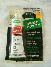 Vintage Auto Body Magic Green Spot Putty Nos Cleveland Rat Rod Genie 1960s New