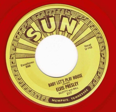Baby let's play house 7インチ USオリジナ Elvis Elvis Presley Promo