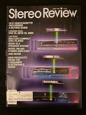 Rare Vintage Stereo Review Magazine April 1986 Hi-Fi VCR Buying Guide