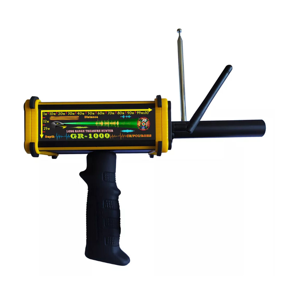 GR-1000 1000M Long Range Gold Metal Detector Digital Adjustment