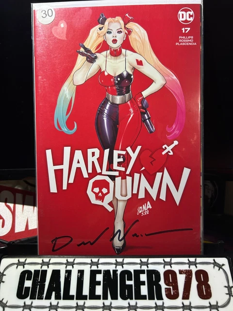 HARLEY QUINN #17 David Nakayama D.NA SIGNED Exclusive w/ COA