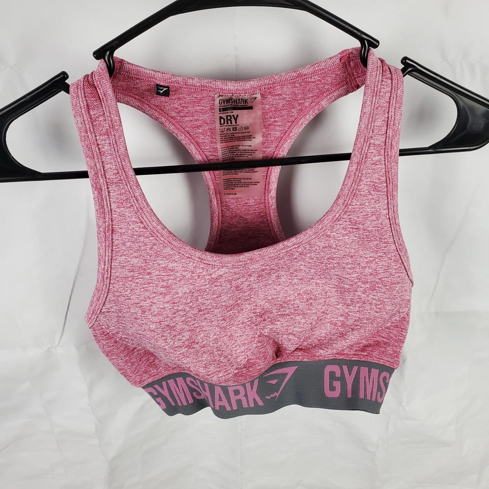 gymshark flex athletic running yoga active gym tank-bra